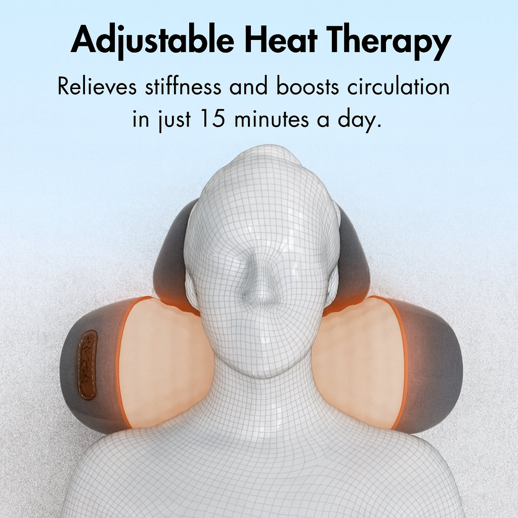 Heapls® 3 in 1 Neck Massage Pillow