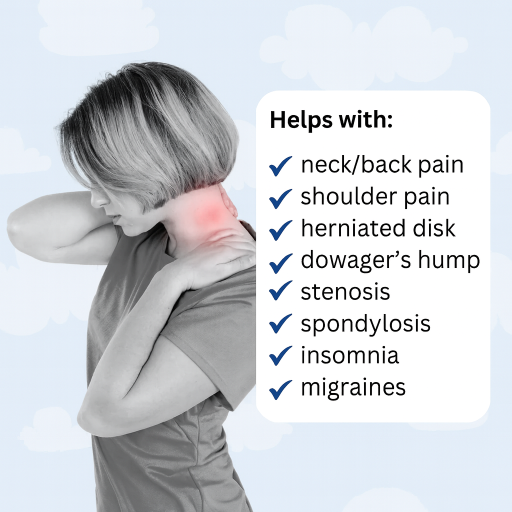 Heapls® 3 in 1 Neck Massage Pillow