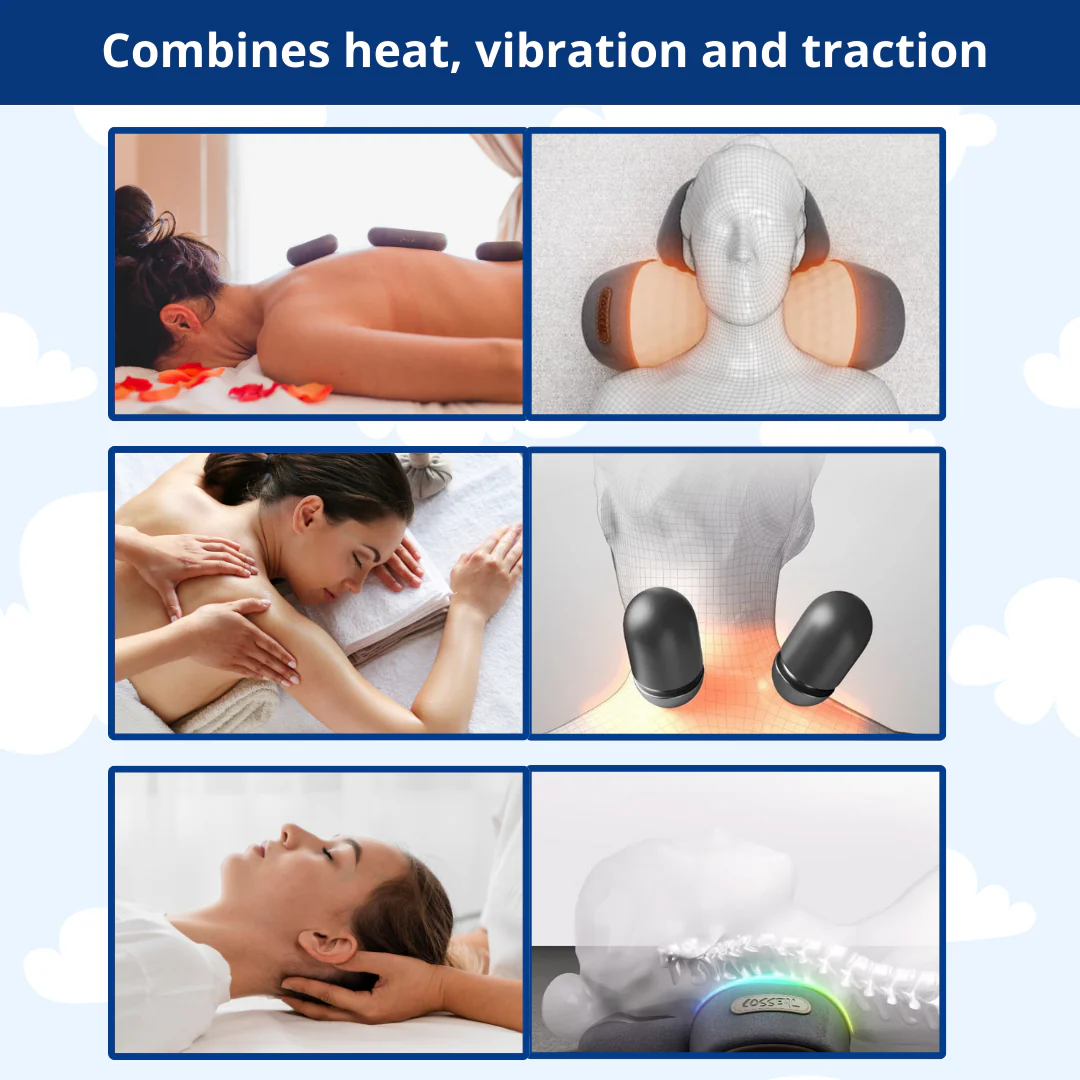 Heapls® 3 In 1 Neck Massage Pillow