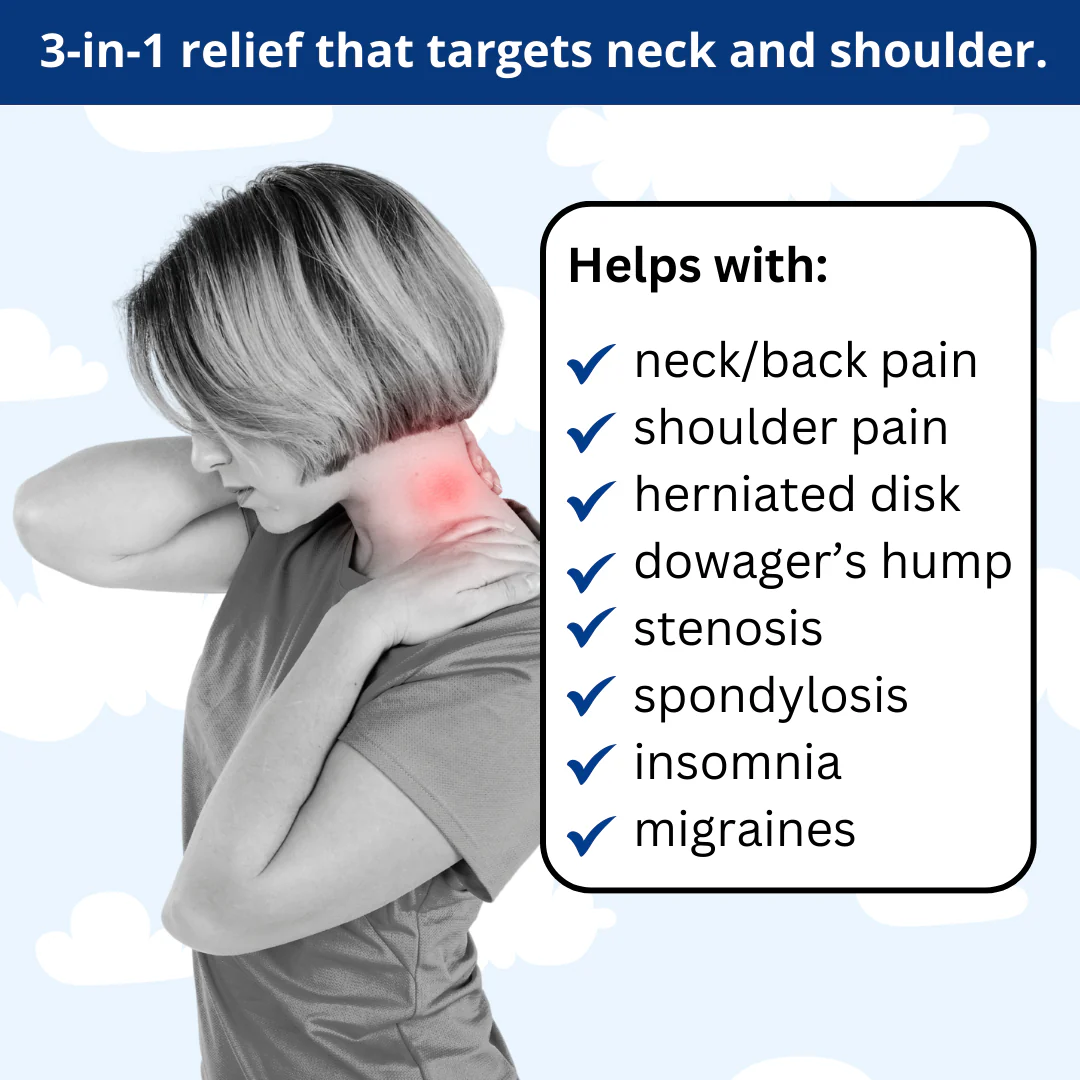 Heapls® 3 In 1 Neck Massage Pillow